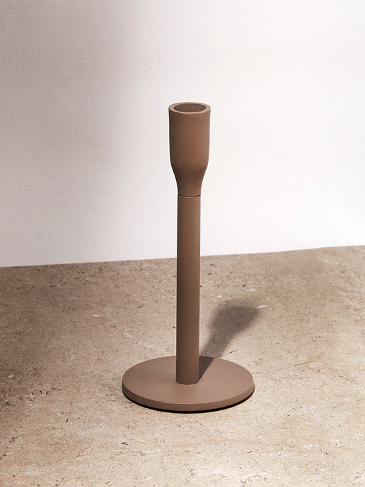 Candle Holder Taupe