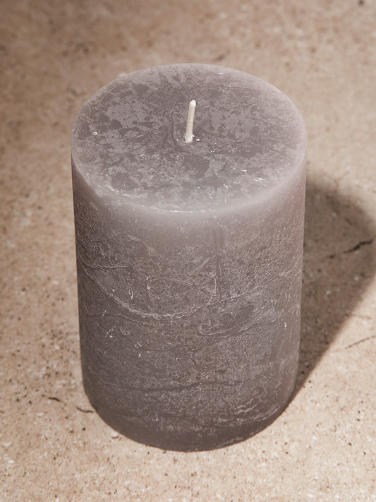 Pillar Candle Taupe