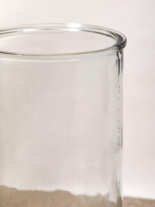 Large Hurricane Glass Vase
