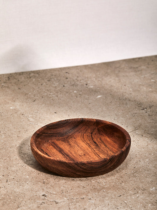 Small Acacia Wooden Plate