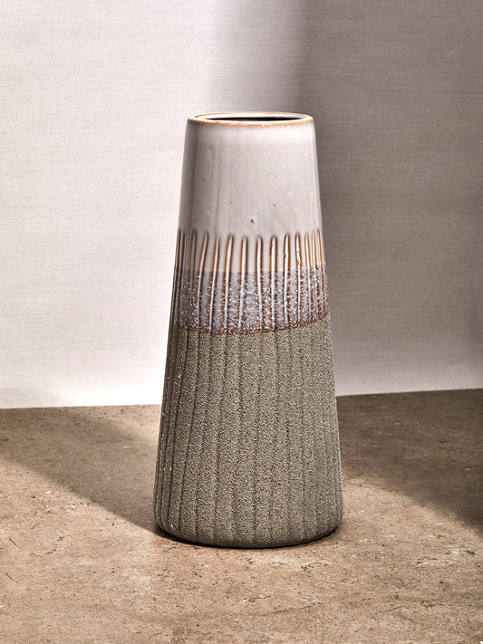 Grey Sandstone Vase