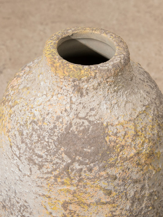 Small Grey Cement Look Vase